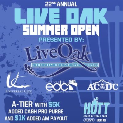 22nd Annual Live Oak Summer Open Disc Golf Tournament